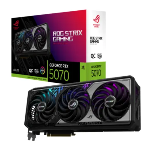 ASUS ROG Strix GeForce RTX 5070 12GB GDDR7 750W OC Edition Graphics Card